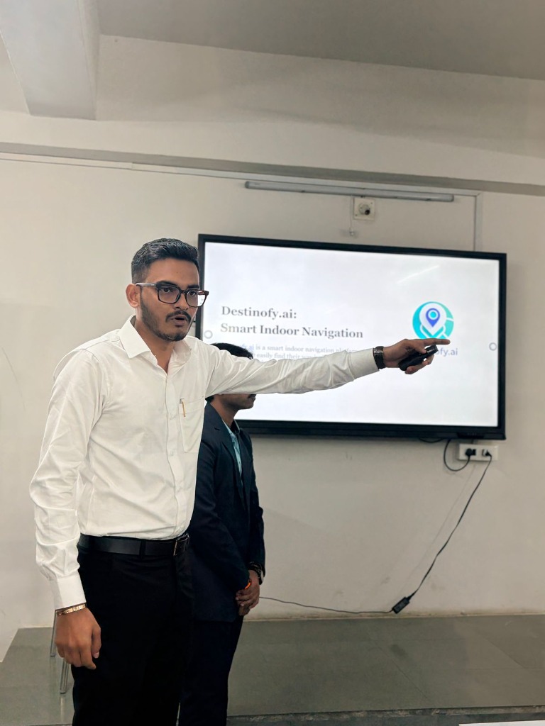 Ved presenting Destinofy.ai Smart Indoor Navigation